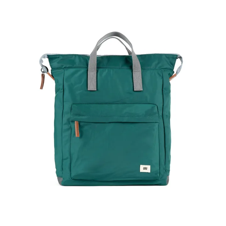 Ori London - Large Bantry B Backpack, Teal Recycled Nylon