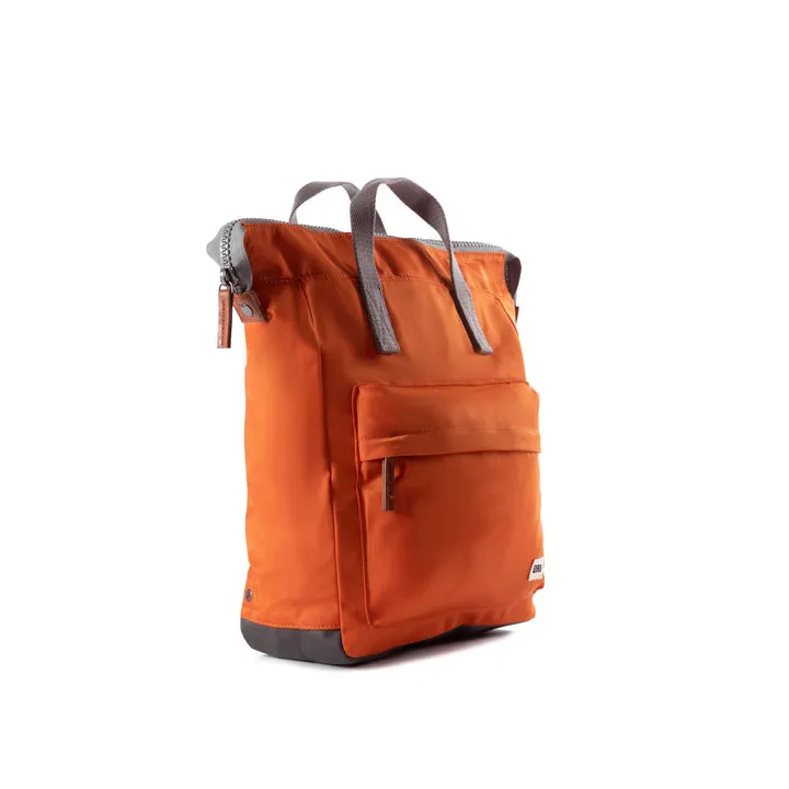 Ori London - Medium Bantry B Backpack, Burnt Orange Recycled Nylon
