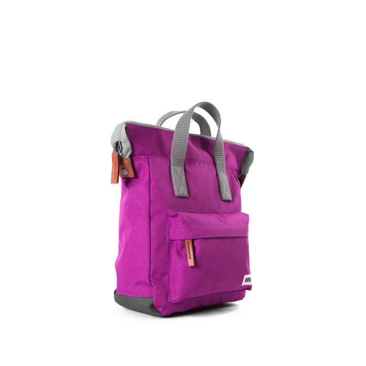 Ori London - Small Bantry B Backpack, Violet Recycled Canvas