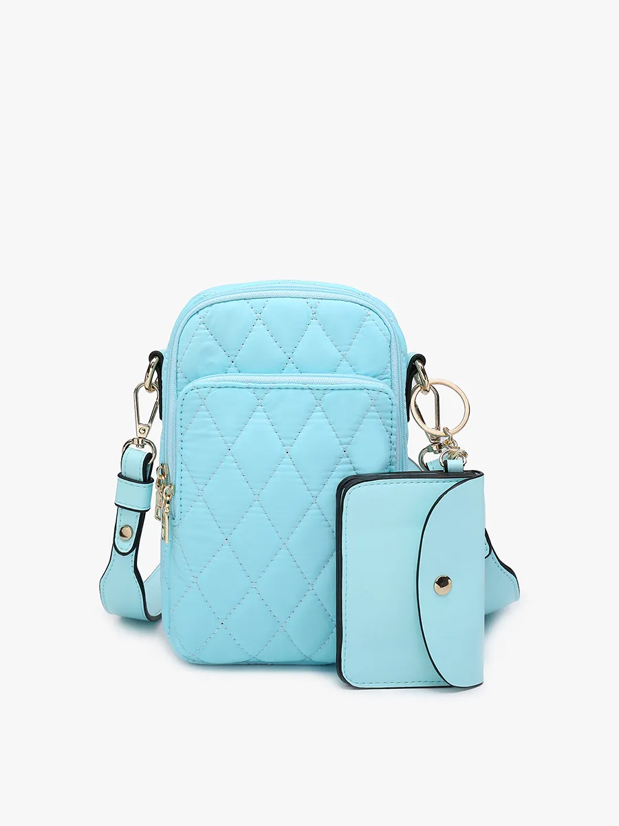 Parker Vegan Quilted Crossbody
