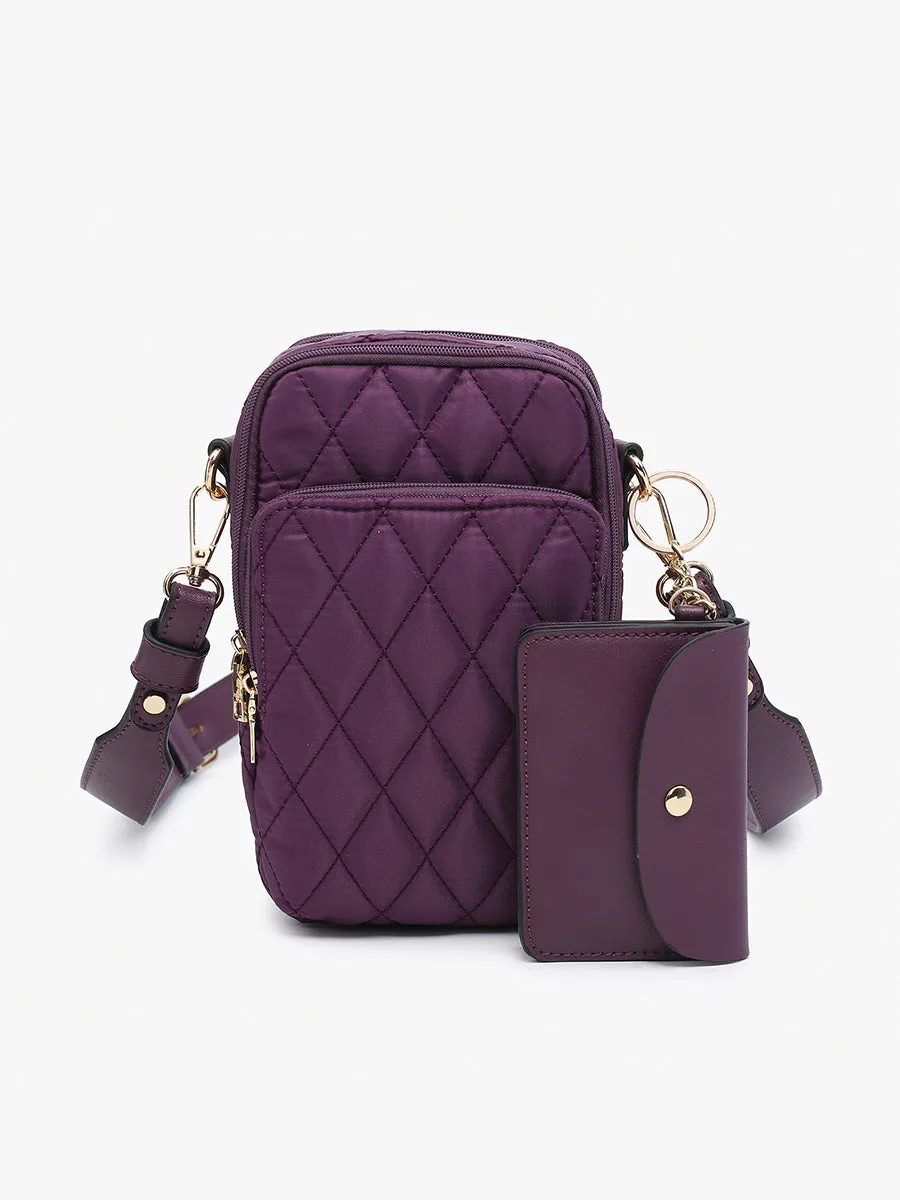 Parker Vegan Quilted Crossbody