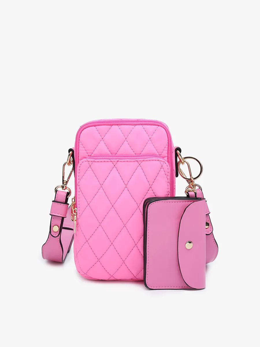 Parker Vegan Quilted Crossbody