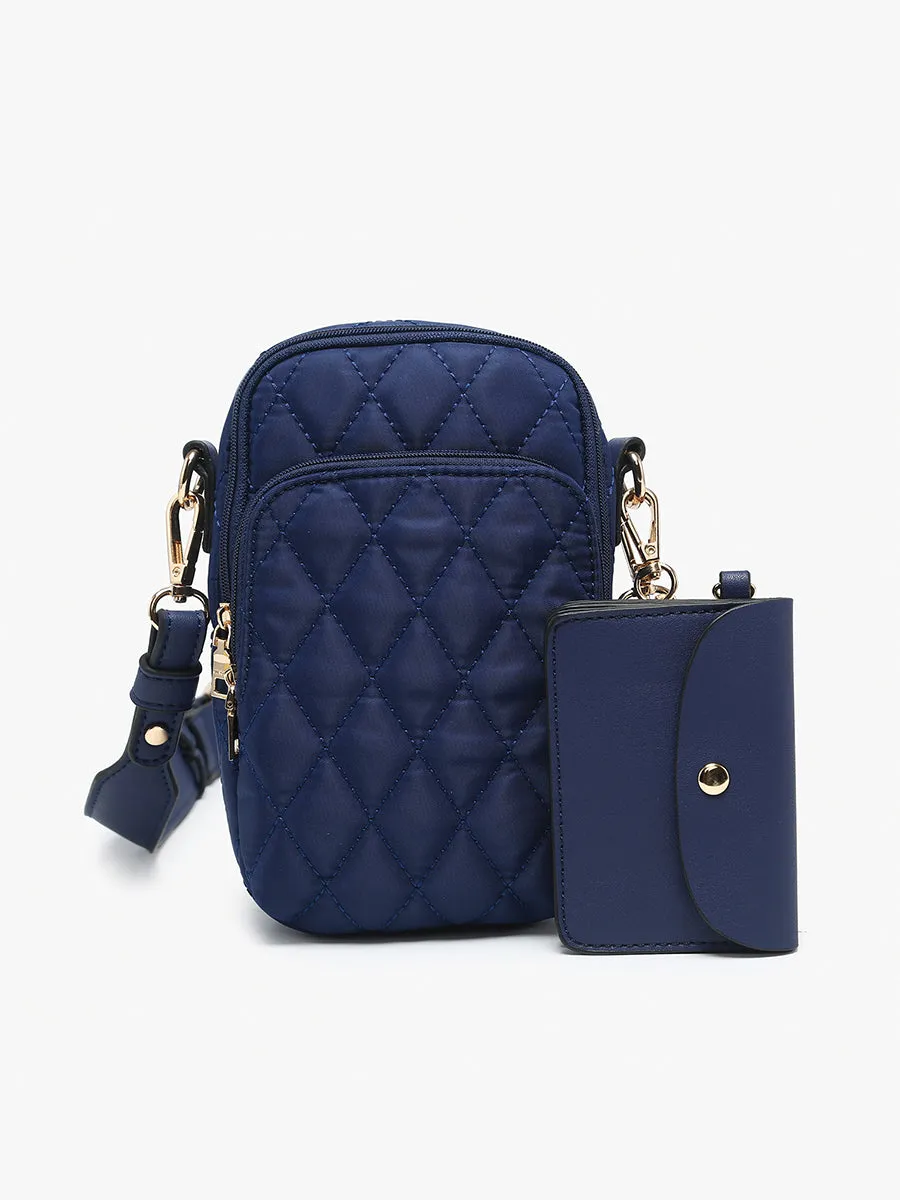 Parker Vegan Quilted Crossbody
