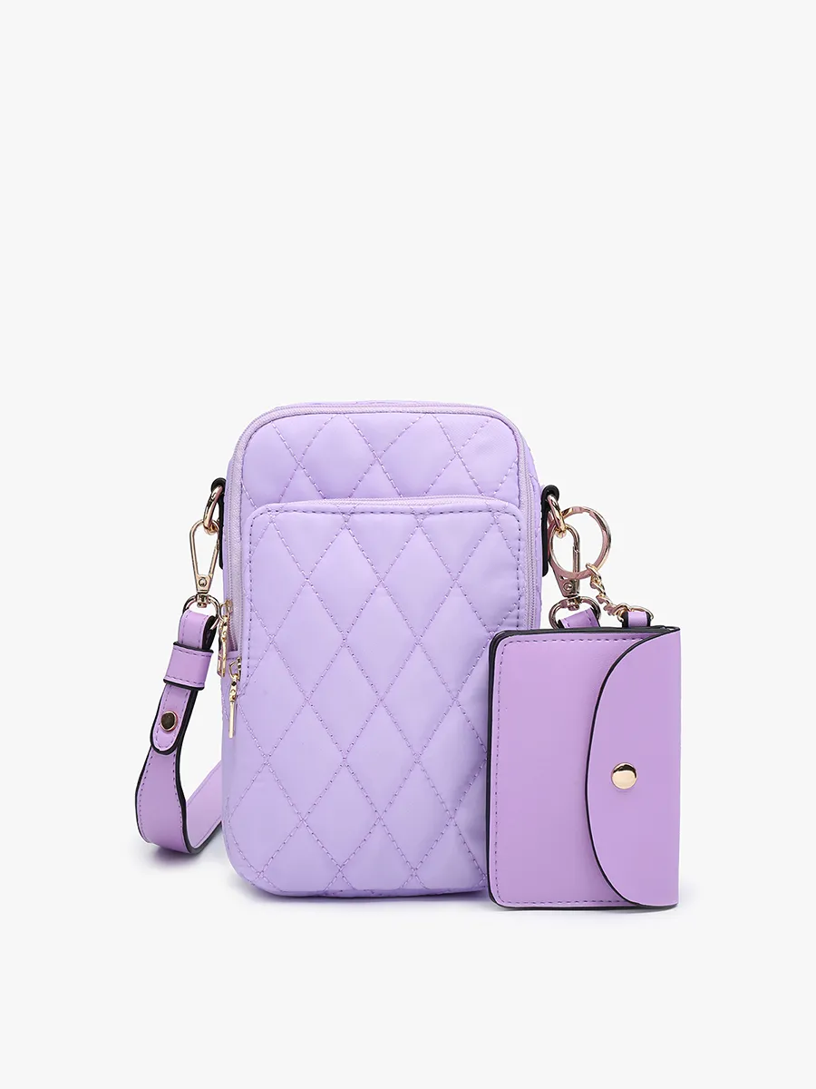 Parker Vegan Quilted Crossbody