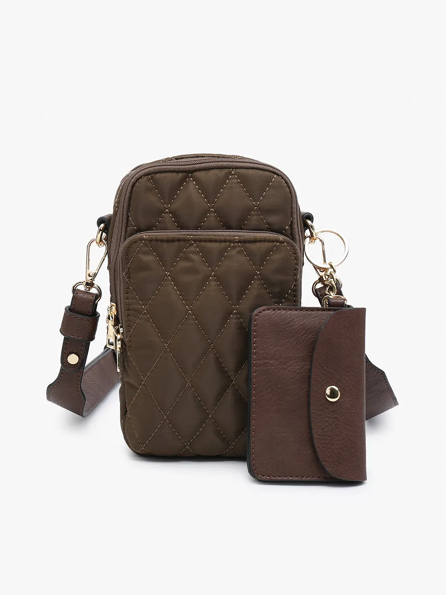 Parker Vegan Quilted Crossbody