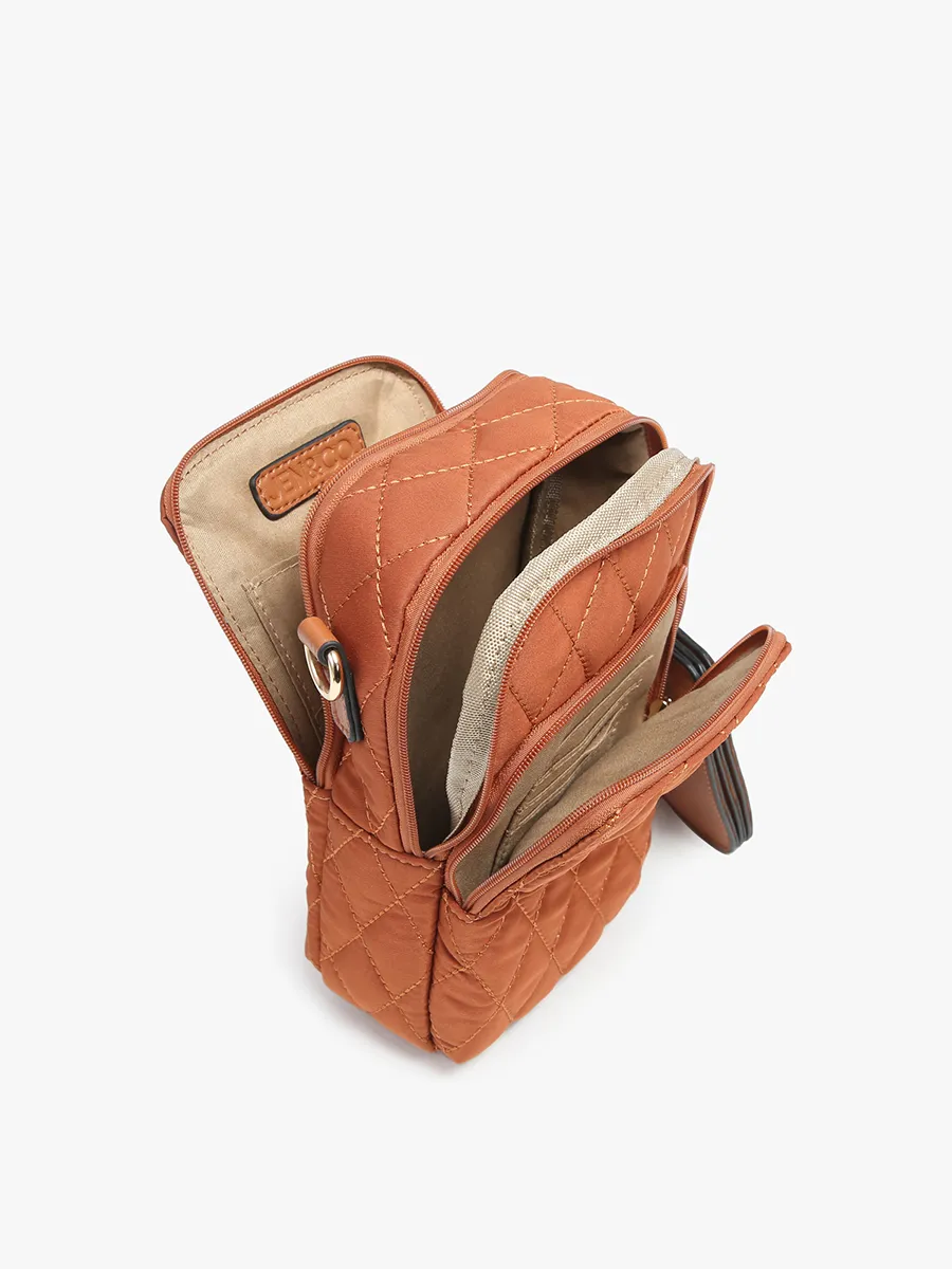 Parker Vegan Quilted Crossbody
