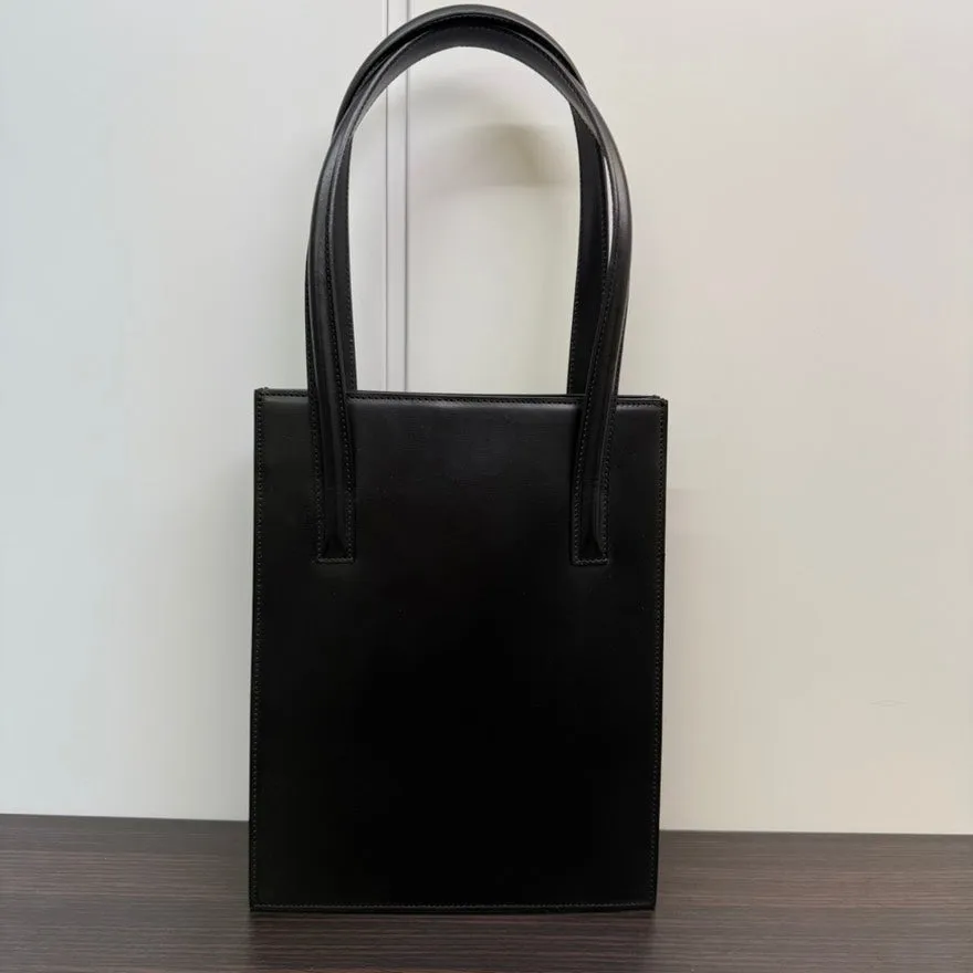 Preloved Cartier Panthere Black Leather Shoulder Bag N438643