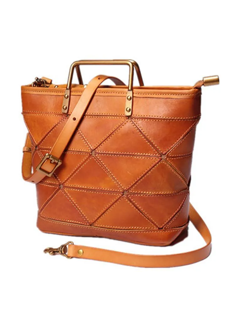 Small Brown Womens Leather Tote Bags Small Tote Handbags Green Shoulder Tote Purse for Ladies