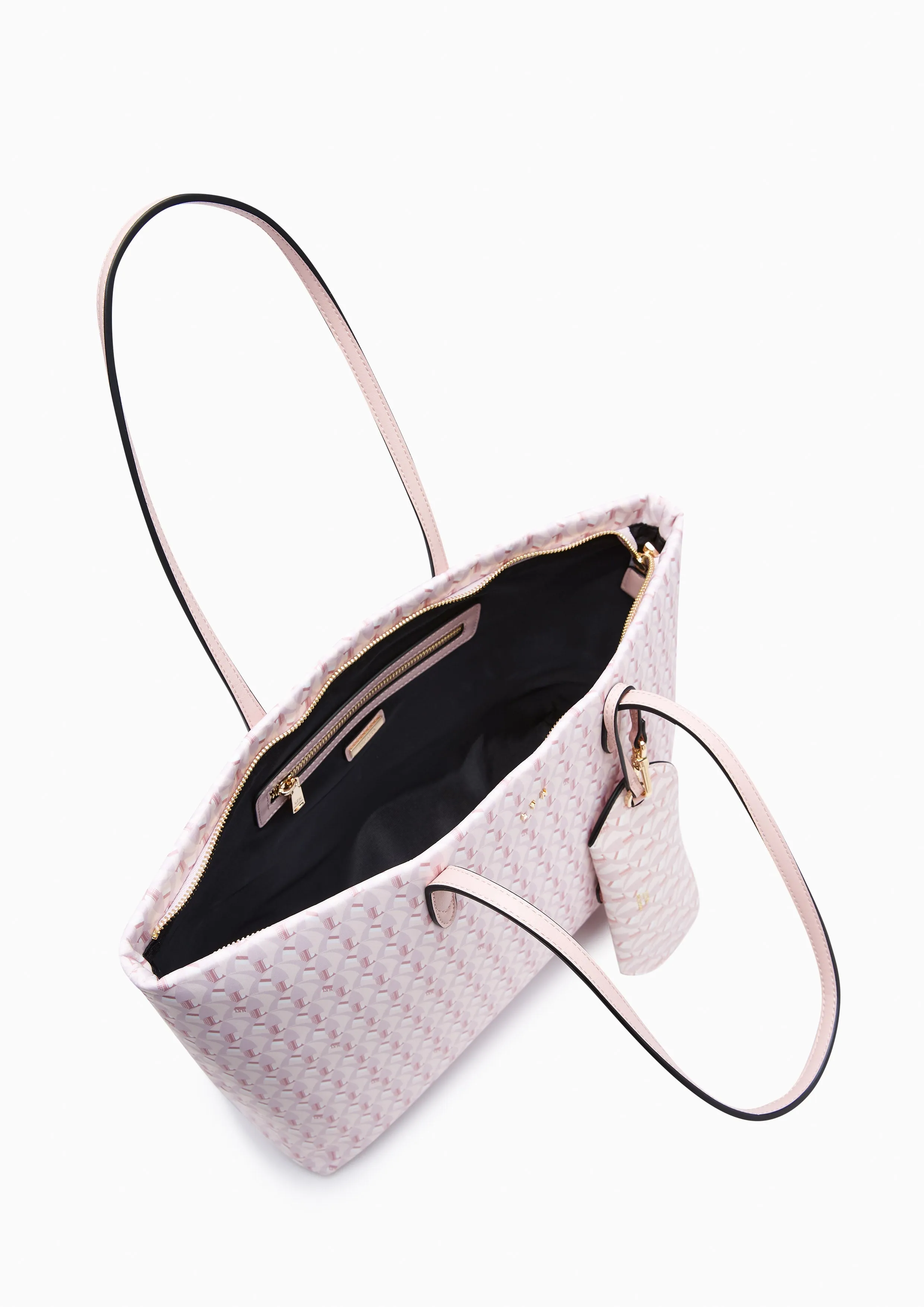 Solana L Tote Bag Printed Pink
