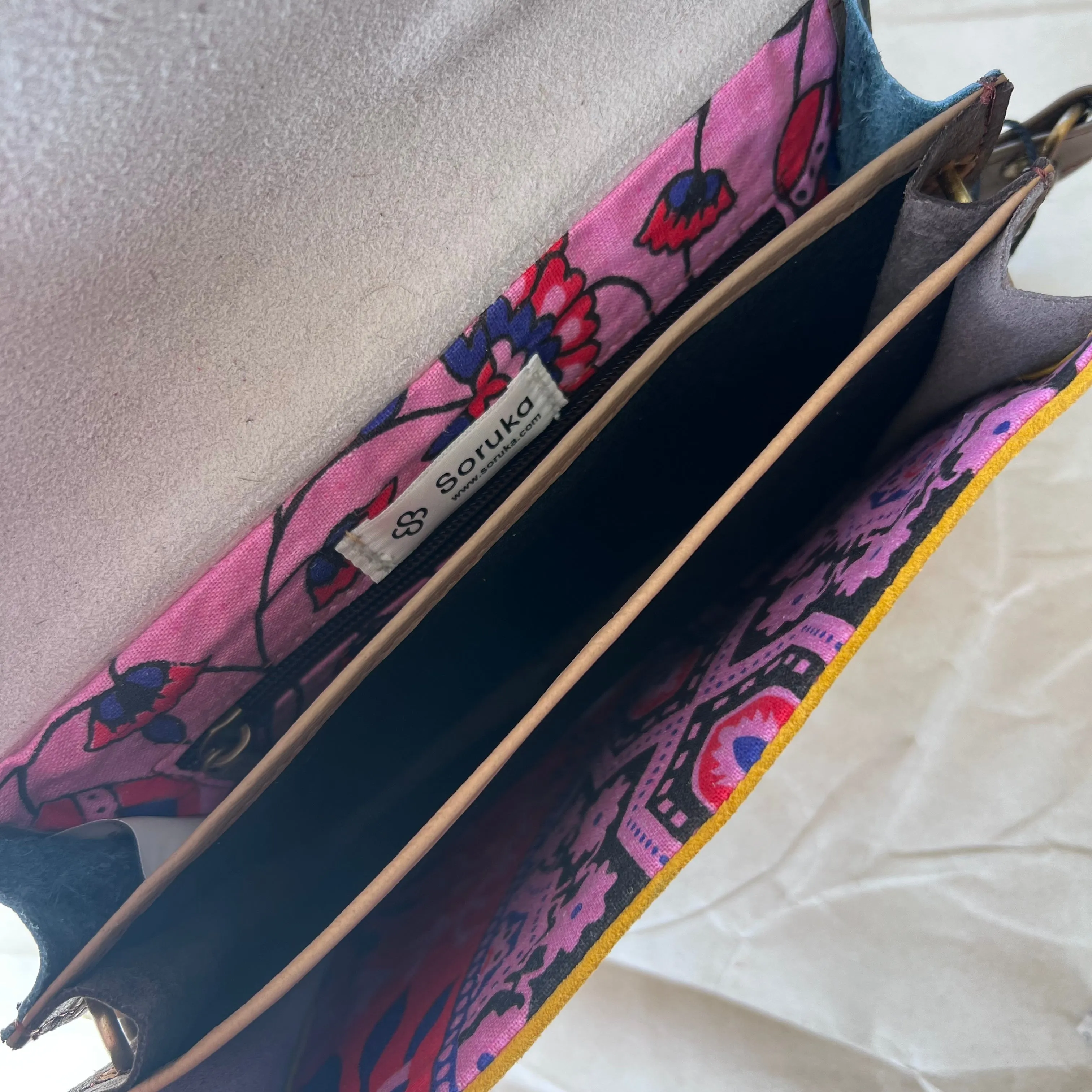 Soruka - Claire Purse, Purple Tassel