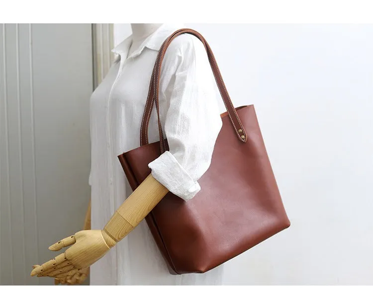 Sqaure LEATHER WOMEN Tote BAGs Handmade Cute Shopper Tote Purses FOR WOMEN