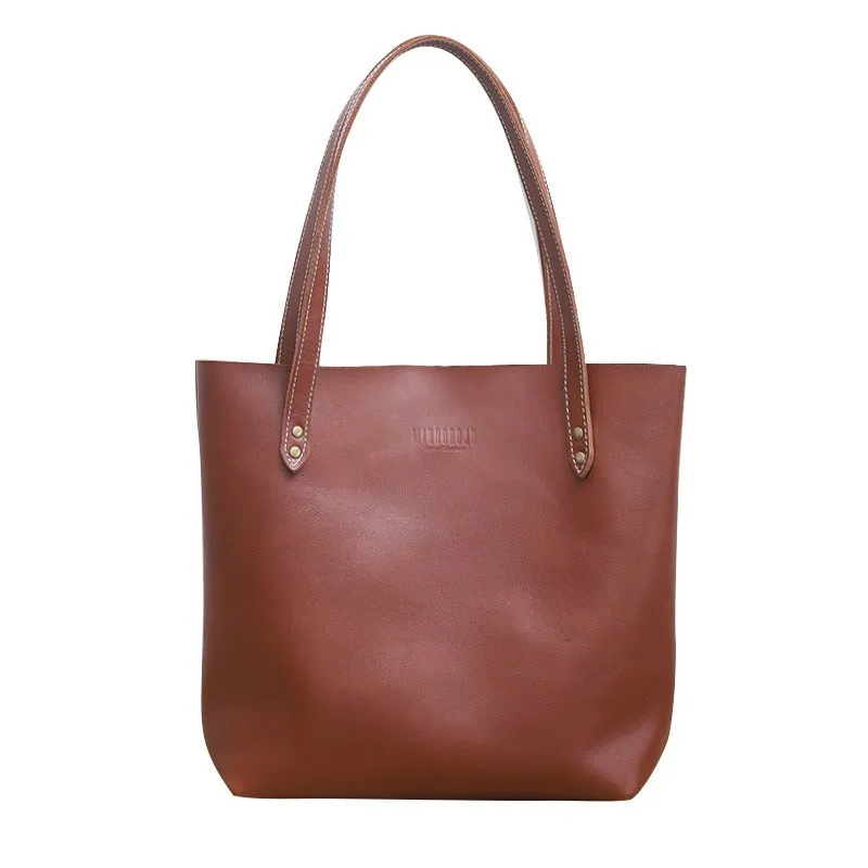 Sqaure LEATHER WOMEN Tote BAGs Handmade Cute Shopper Tote Purses FOR WOMEN