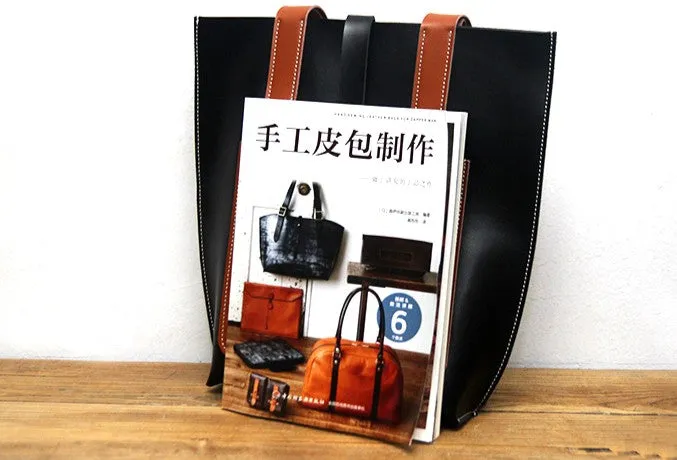 Stylish Handmade LEATHER WOMEN Tote BAG Cute Tote Purses FOR WOMEN