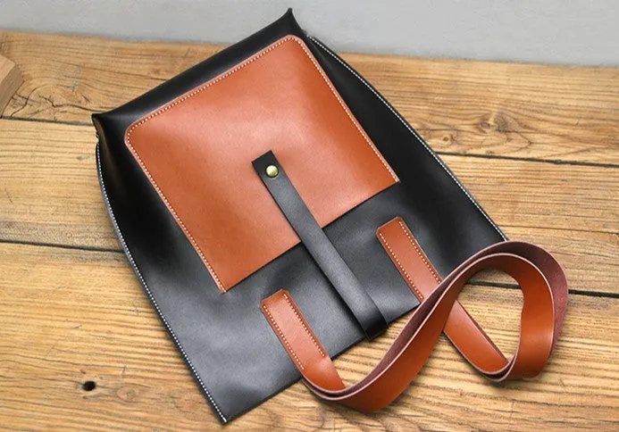 Stylish Handmade LEATHER WOMEN Tote BAG Cute Tote Purses FOR WOMEN