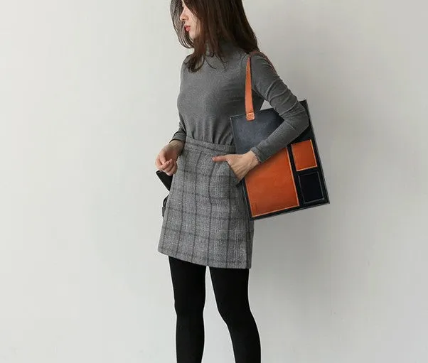 Stylish LEATHER WOMEN Tote BAG Fashion Handmade Tote Purses FOR WOMEN