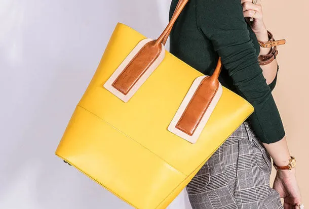 Stylish Unique Handmade Leather Handbag Tote Bag Shoulder Bag Purse For Women