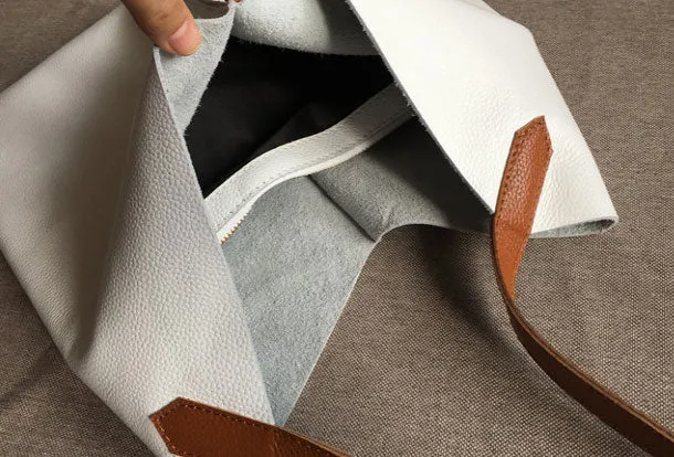 Stylish Unique Leather Tote Bag Purse Shoulder Bag Handbag For Women