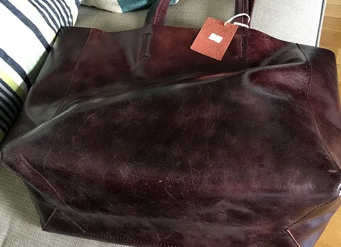 Stylish WOMENs LEATHER Tote Bag Totes Shoulder Purse FOR WOMEN