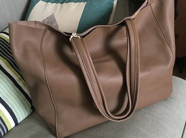 Stylish WOMENs LEATHER Tote Bag Totes Shoulder Purse FOR WOMEN