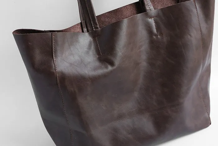 Stylish WOMENs LEATHER Tote Bag Totes Shoulder Purse FOR WOMEN
