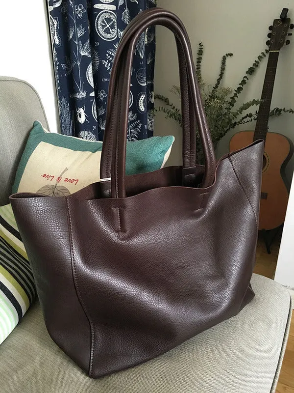 Stylish WOMENs LEATHER Tote Bag Totes Shoulder Purse FOR WOMEN