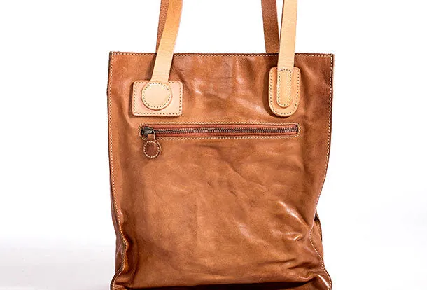 Unique Handmade Leather Handbag Tote Bag Shoulder Bag Purse For Women