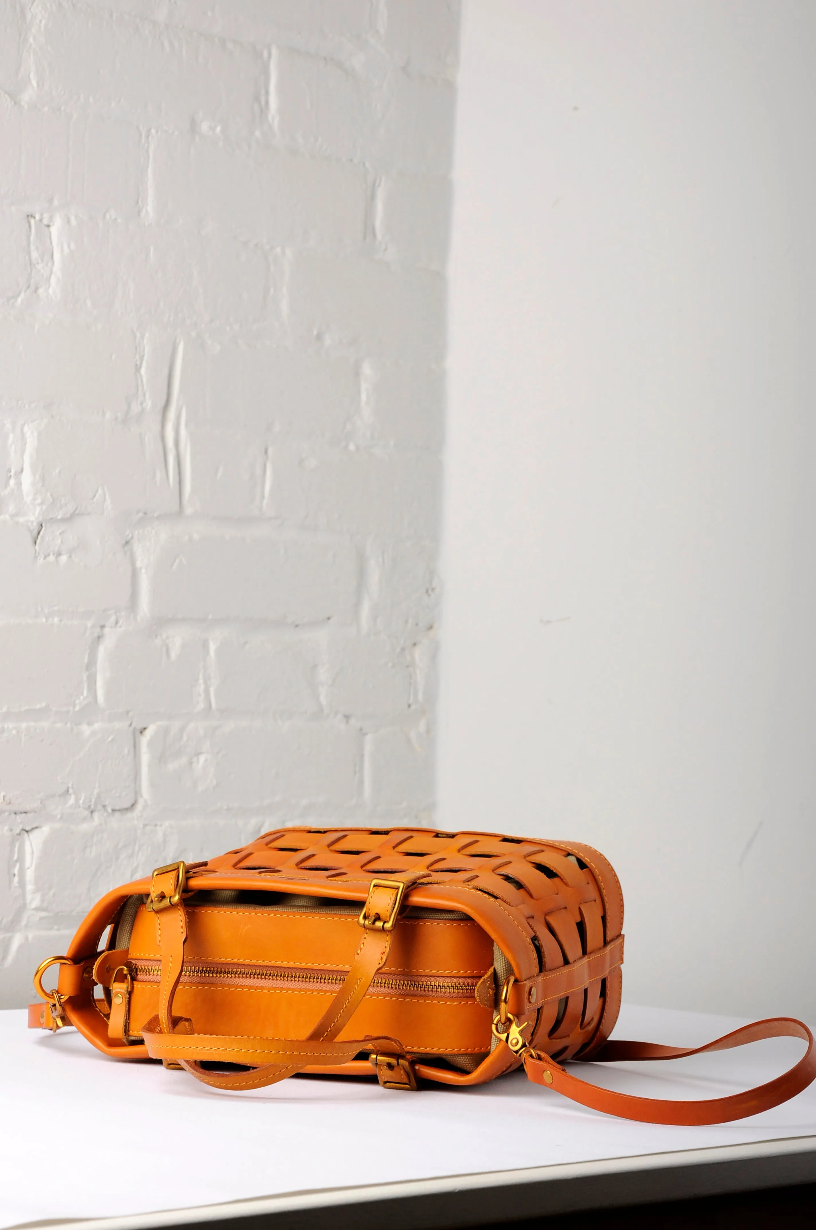 Venture Basket Tote - Tan