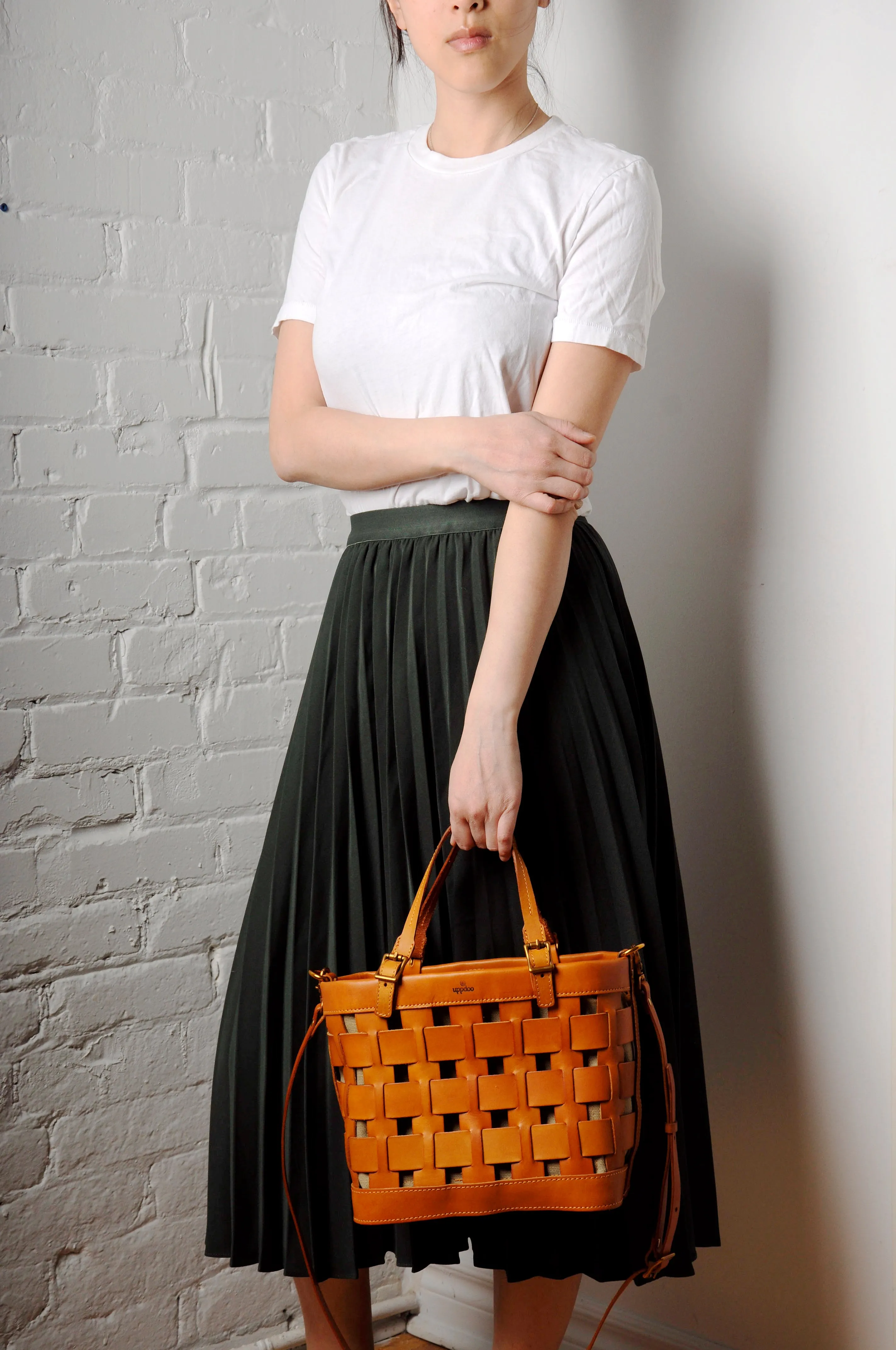 Venture Basket Tote - Tan