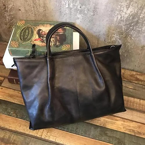 Vintage Brown Womens Leather Satchel Handbag Tote Purse Women's Satchel Handbags Tote for Ladies