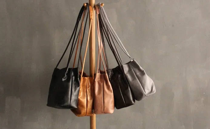 Vintage LEATHER WOMENs Shoulder Tote Bag Tote Shoulder Purse FOR WOMEN