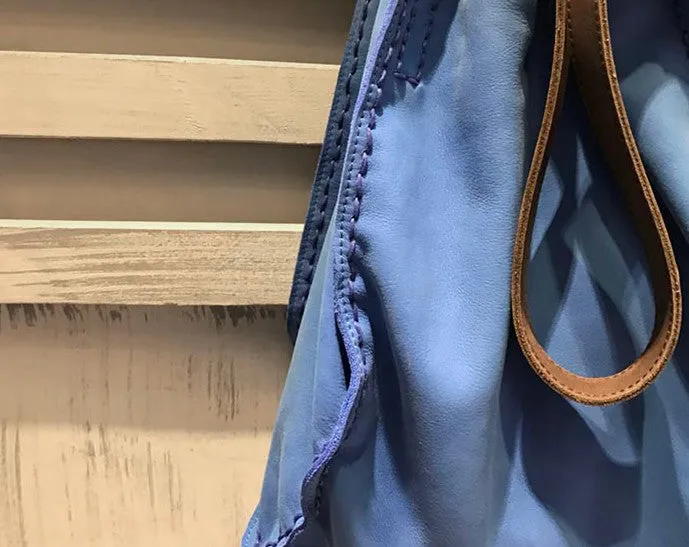 Vintage WOMENs LEATHER Large Tote Bag Handmade Vintage Tote Purse FOR WOMEN