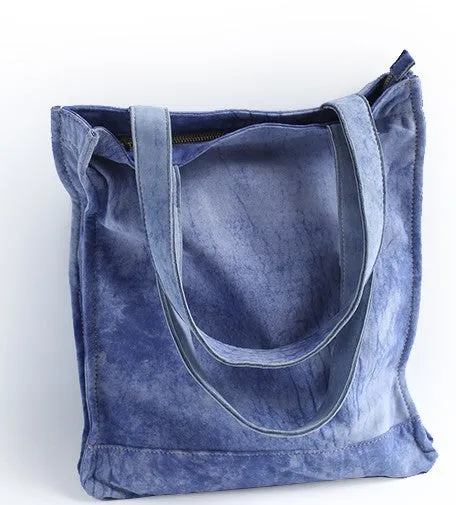 Vintage WOMENs LEATHER Small Handbag Tote Bag Work Tote Shoulder Purse FOR WOMEN