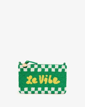Wallet Clutch W/ Tabs Small Goods - Wallet Clutch - Wallet Clutch Multi Color Beaded Le Vibe