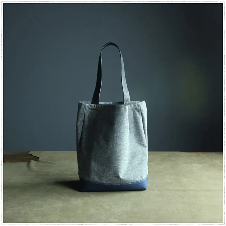 Womens Blue Nylon Shoulder Tote Bags Best Nylon Tote Handbag Shopper Bags Purse for Ladies