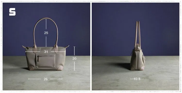 Womens Light Gray Nylon Shoulder Tote Medium Light Gray&Yellow Nylon Handbag Purse for Ladies